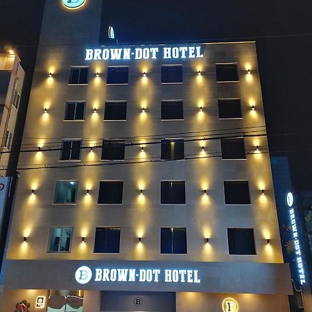 غوانغجو Brown Dot Hotel Gwangju Hanam المظهر الخارجي الصورة