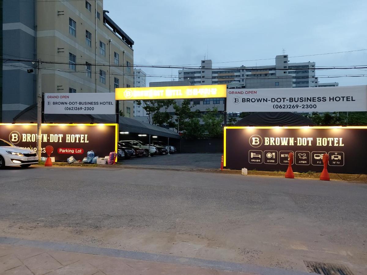 غوانغجو Brown Dot Hotel Gwangju Hanam المظهر الخارجي الصورة