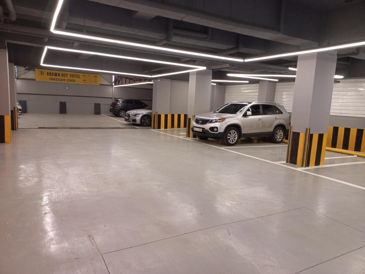 غوانغجو Brown Dot Hotel Gwangju Hanam المظهر الخارجي الصورة