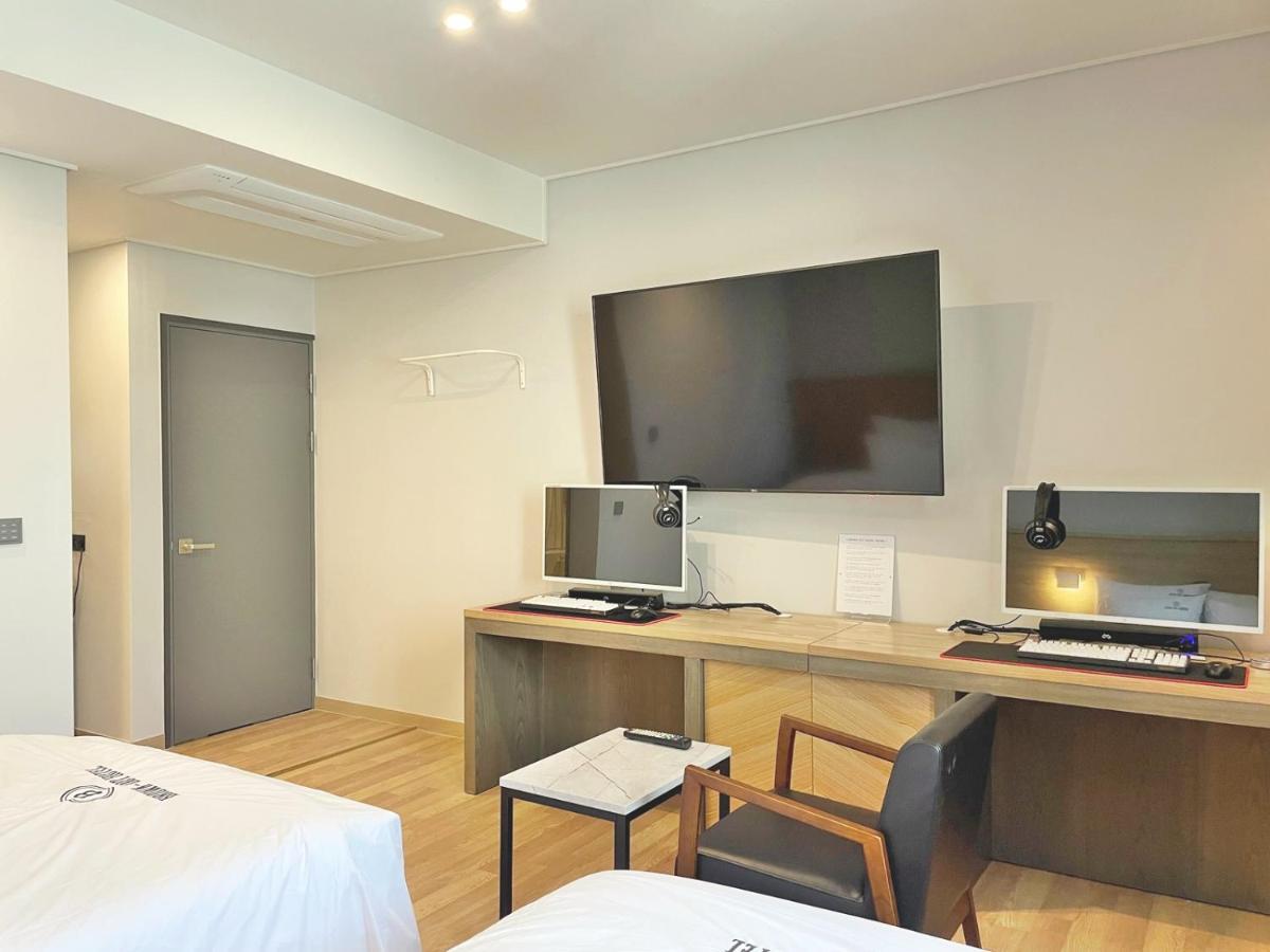 غوانغجو Brown Dot Hotel Gwangju Hanam المظهر الخارجي الصورة